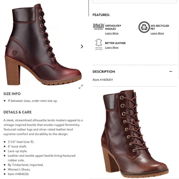 **SOLD** Timberland’s Glancy Boots - Picture 10 of 12